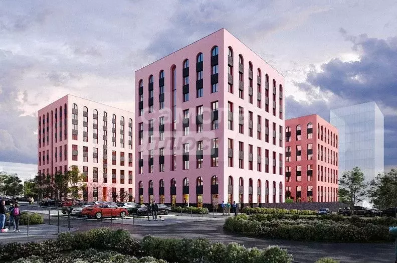 2-к. квартира, 57,9 м, 6/8 эт. - Фото 1