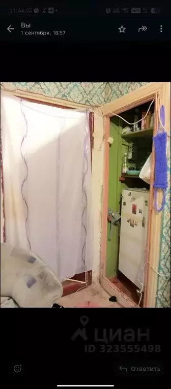 Комната Волгоградская область, Волгоград ул. Клименко, 9 (16.0 м) - Фото 2