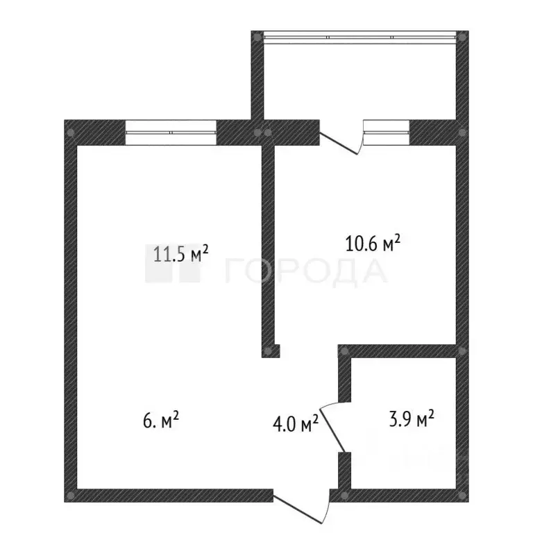 2-к кв. Алтайский край, Барнаул Северный Власихинский проезд, 102 ... - Фото 2
