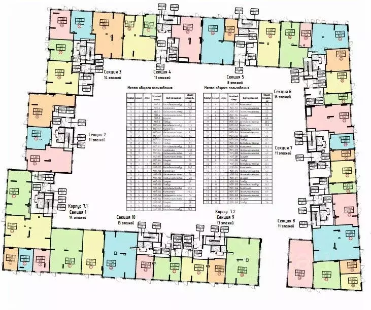 Помещение свободного назначения в Москва Деснаречье жилой комплекс, ... - Фото 2