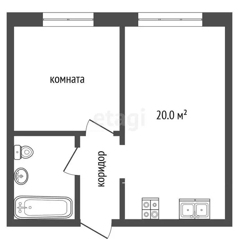 1-комнатная квартира: Ярославль, Ярославская улица, 144 (52 м) - Фото 0