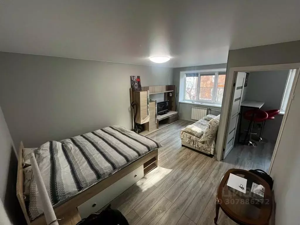 1-к кв. Приморский край, Владивосток ул. Пестеля, 5 (28.0 м) - Фото 1