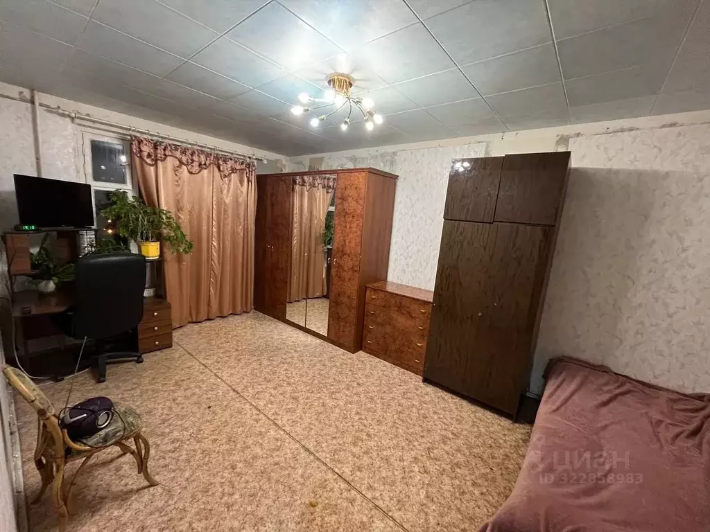 Комната Москва Новомарьинская ул., 5 (19.0 м) - Фото 1