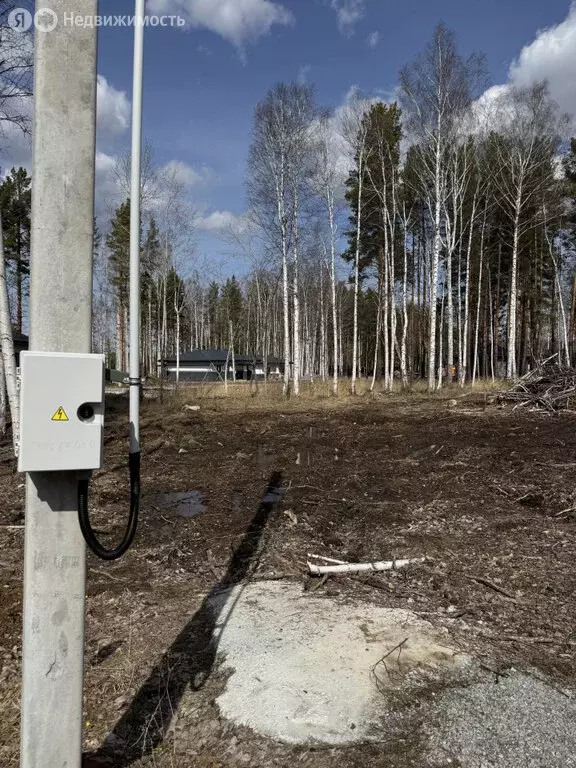 Участок в село Курганово, коттеджный посёлок Белые росы. Лес (6 м) - Фото 1
