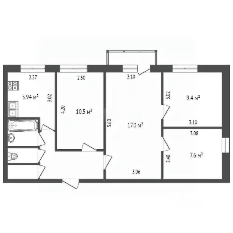 Дом в Белгородская область, Белгород пер. 1-й Лопанский, 6 (260 м) - Фото 1