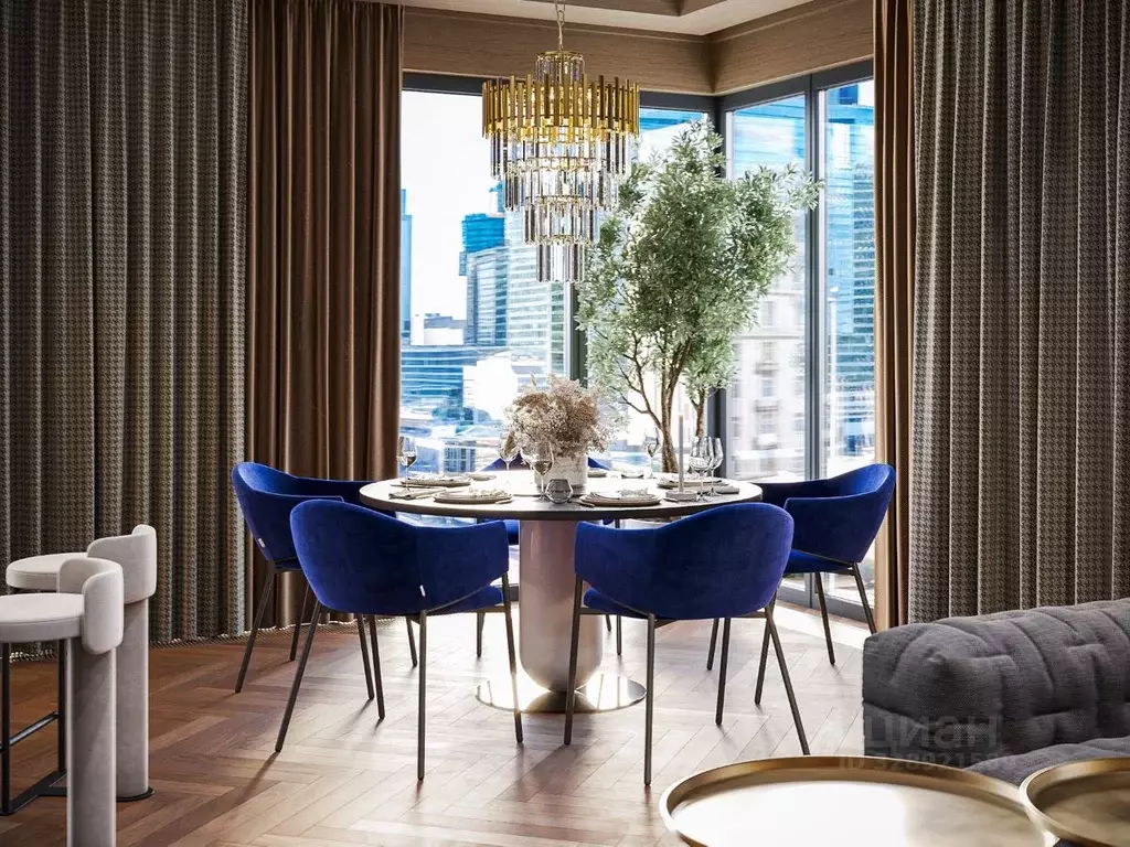 3-к кв. Москва Ленинградский просп., 37/2 (103.77 м) - Фото 2