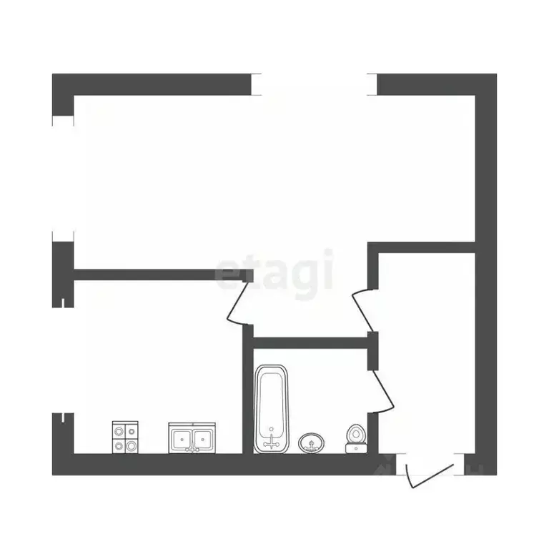 1-к кв. Мордовия, Саранск ул. Васенко, 4 (29.7 м) - Фото 2