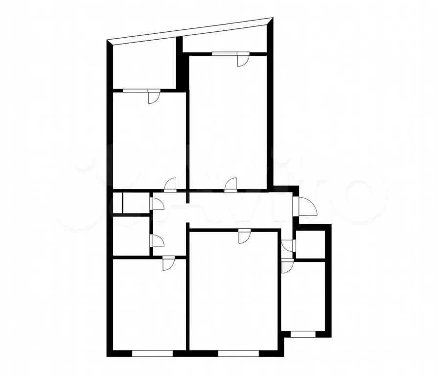 3-к. квартира, 70 м, 9/10 эт. - Фото 0