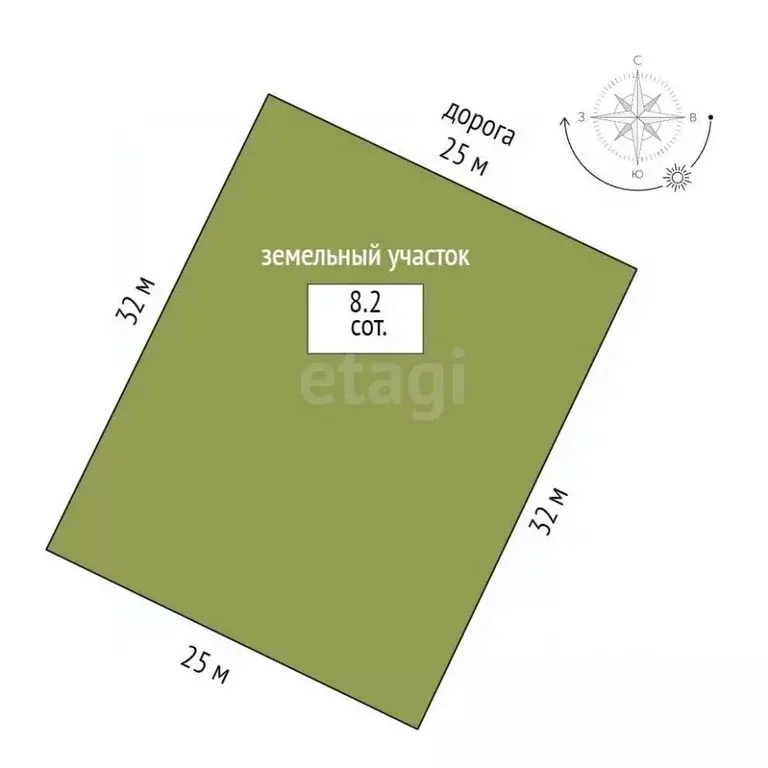 Участок в Тюменская область, Тюменский муниципальный округ, ... - Фото 2