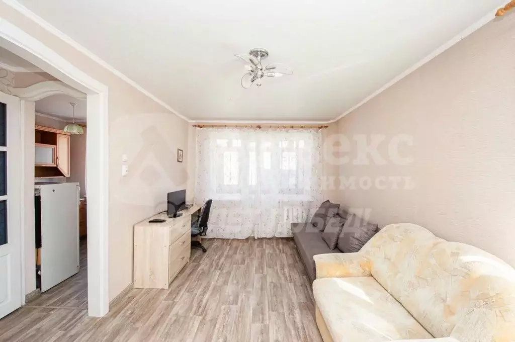 1-к кв. Тюменская область, Тюмень Рижская ул., 73 (31.8 м) - Фото 1