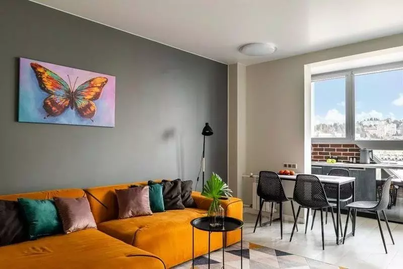 1-к кв. Краснодарский край, Сочи Центральный мкр, ул. Роз, 36 (49.8 м) - Фото 2