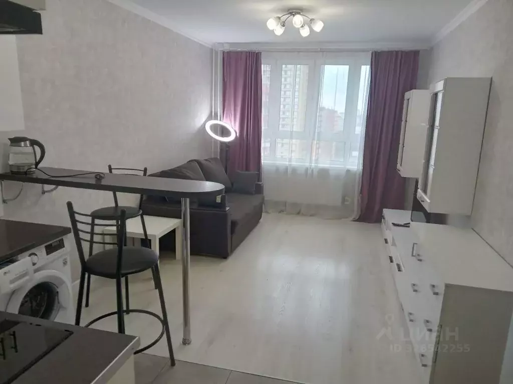 Студия Московская область, Балашиха ул. Яганова, 11 (25.0 м) - Фото 2