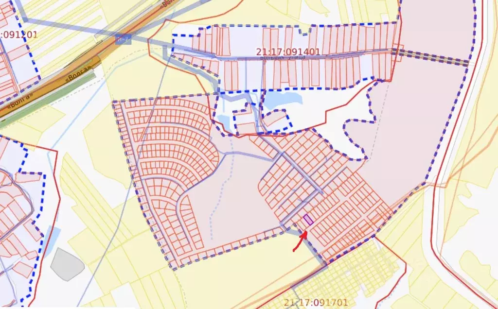 Участок в Чувашия, Моргаушский муниципальный округ, д. Эхветкасы  ... - Фото 1