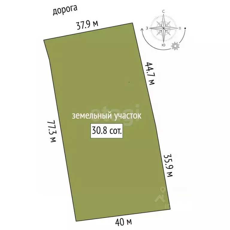 Участок в Ленинградская область, Лужский район, д. Ретюнь Садовая ул., ... - Фото 2