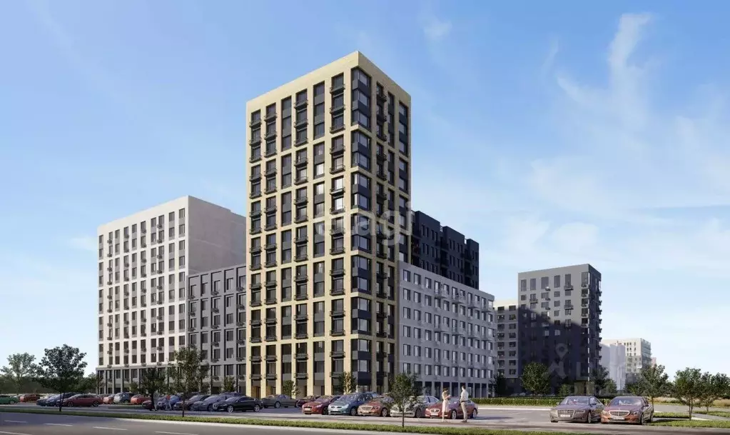 Студия Тюменская область, Тюмень ул. Новоселов, 90 (29.55 м) - Фото 0