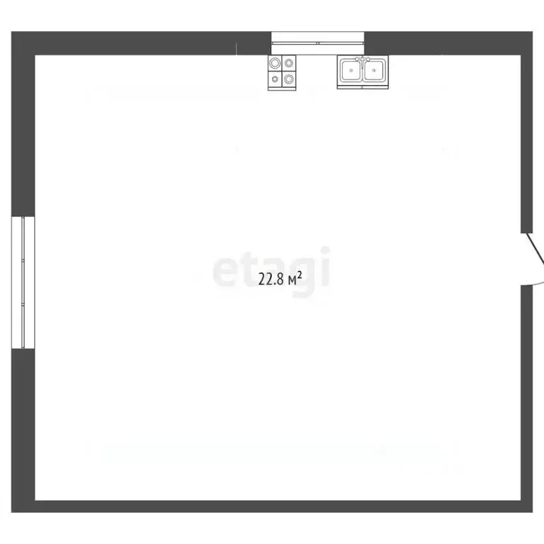 Комната Нижегородская область, Выкса Гоголя мкр, 11 (22.8 м) - Фото 2