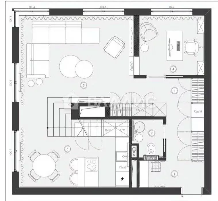 3-к кв. Москва Дмитровское ш., 71А (80.2 м) - Фото 1