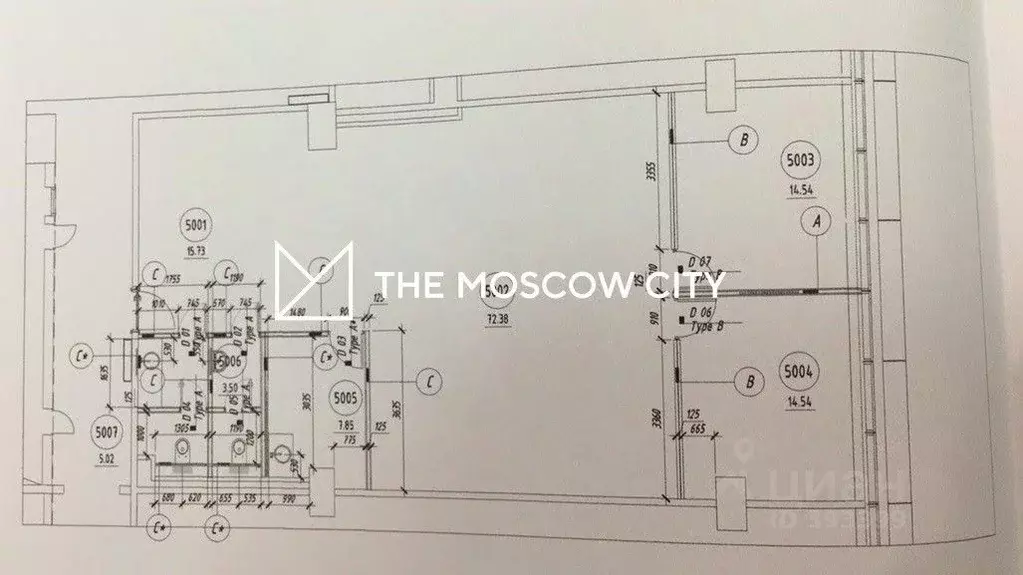 Офис в Москва наб. Пресненская, 6с2 (153 м) - Фото 1