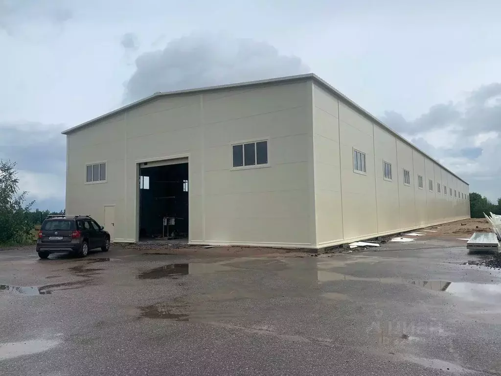 Склад в Ленинградская область, Ломоносовский район, Горбунковское ... - Фото 1