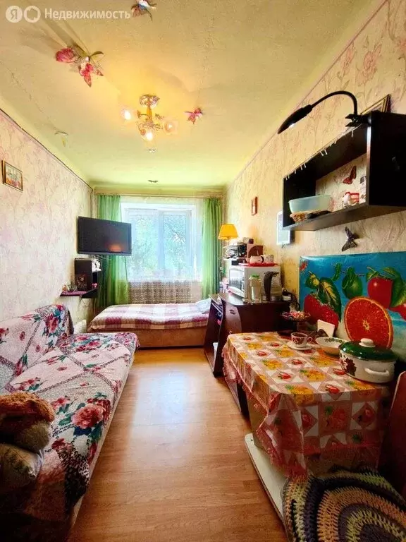 1к в -комнатной квартире (12.4 м) - Фото 1