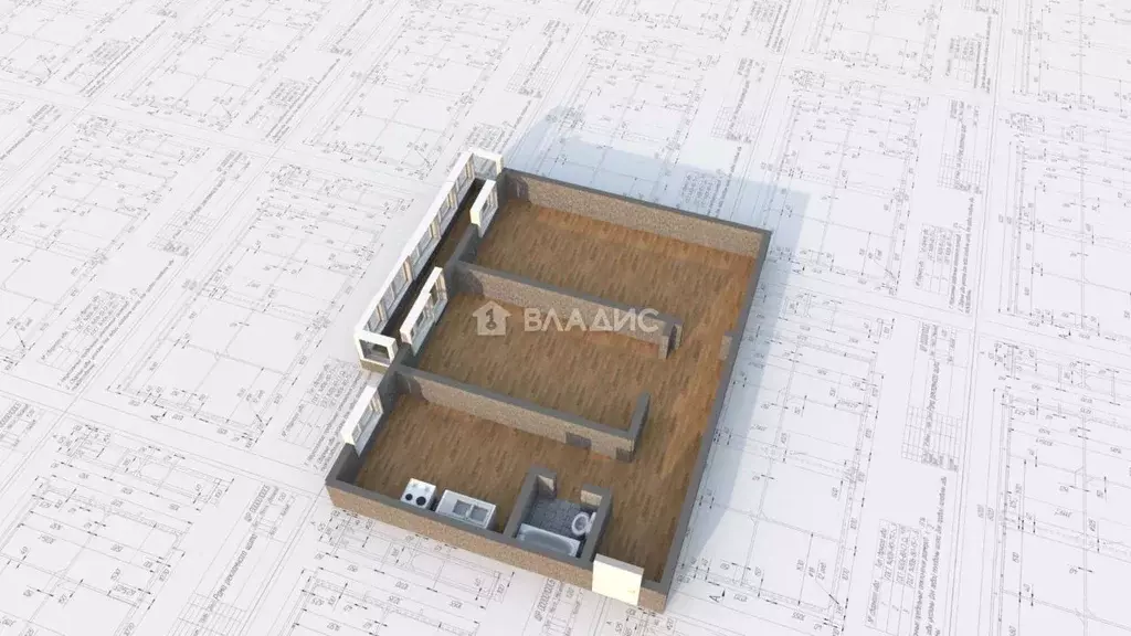 2-к кв. Иркутская область, Ангарск 212-й кв-л, 6 (45.7 м) - Фото 2