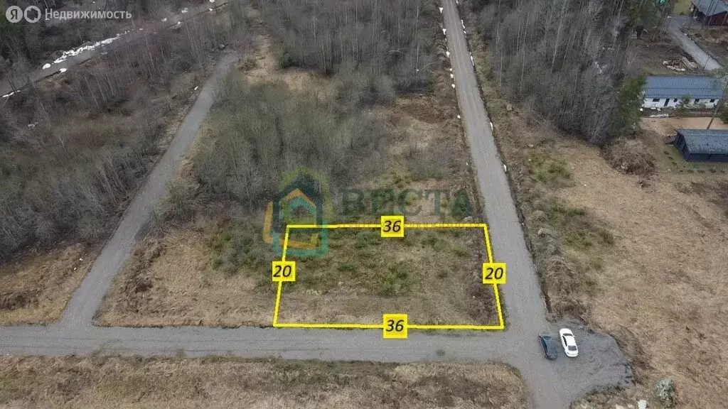 Участок в Приозерский район, Сосновское сельское поселение, деревня ... - Фото 2