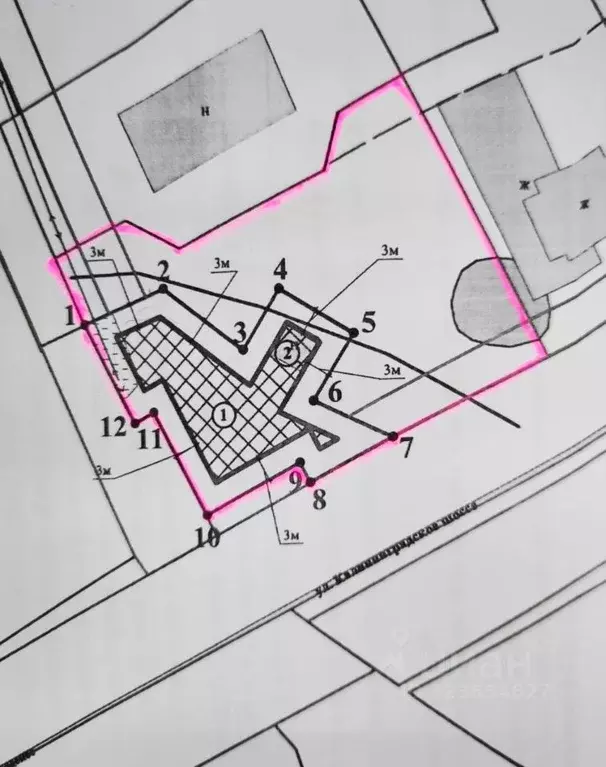 Участок в Калининградская область, Калининград ул. Александра Суворова ... - Фото 1