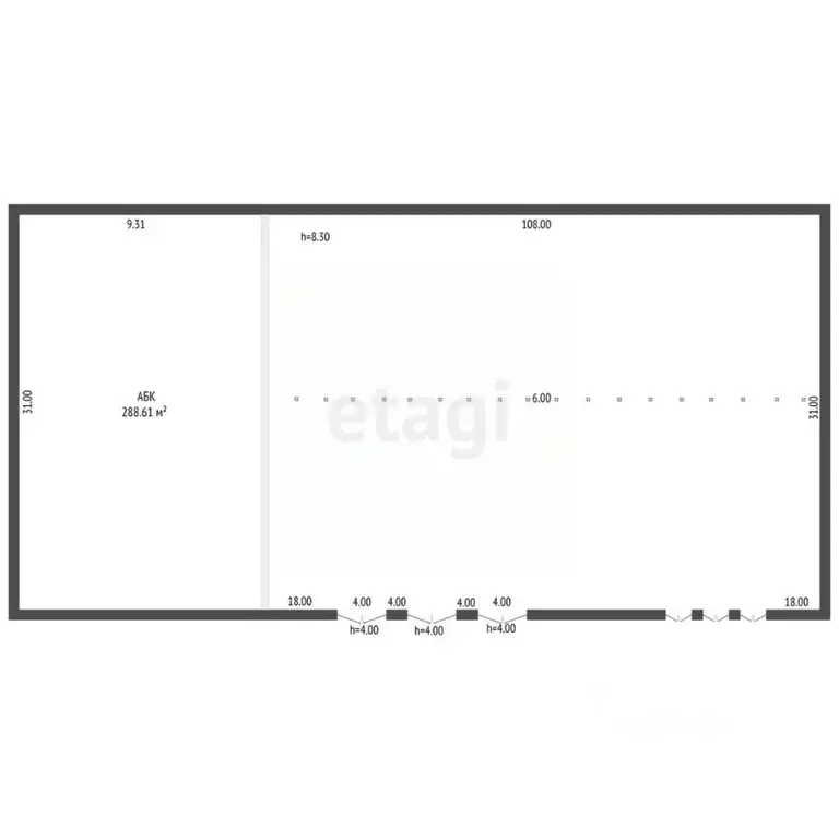 Склад в Тюменская область, Тюменский муниципальный округ, с. ... - Фото 1