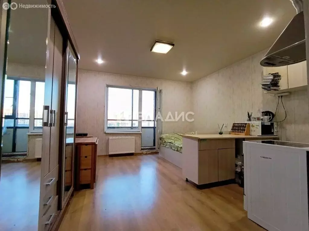 Квартира-студия: Кудрово, Европейский проспект, 18к2 (28.2 м) - Фото 1