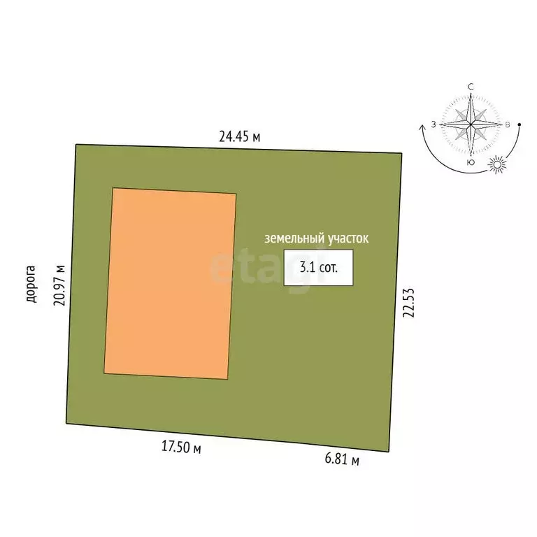 Дом в Челябинск, Пальмовая улица (114 м) - Фото 1