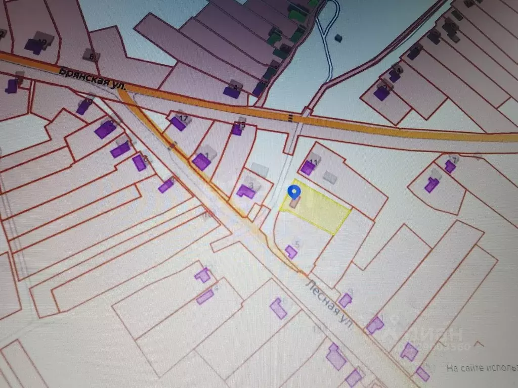 Участок в Брянская область, Жирятинское с/пос, д. Комягино ул. Лесная ... - Фото 2