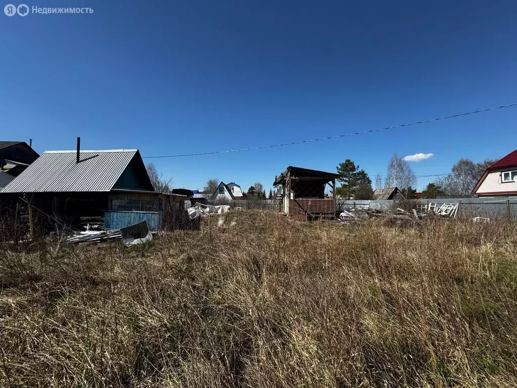 Участок в Тюмень, садовое товарищество Дорожник, Клубничная улица (8.9 ... - Фото 1