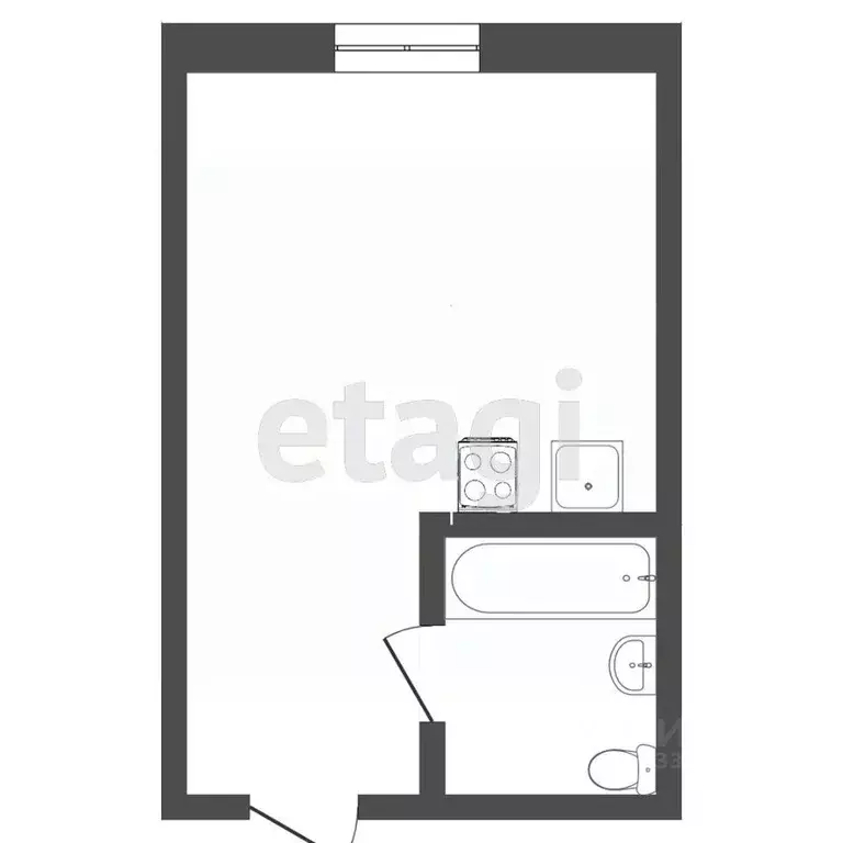 Комната Тверская область, Тверь Петербургское ш., 50 (22.7 м) - Фото 2