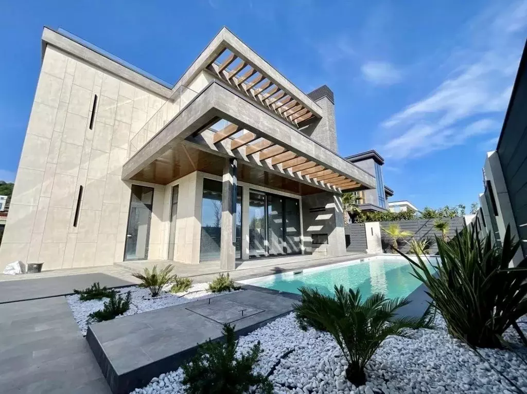 Коттедж в Краснодарский край, Сочи Сириус пгт, ул. Рекордов (300 м) - Фото 2