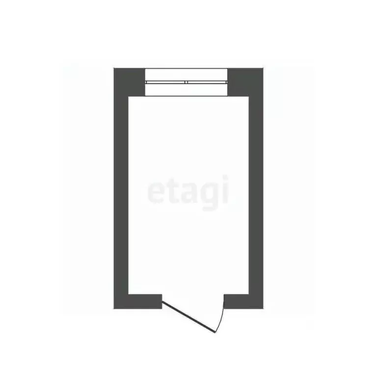 Студия Кемеровская область, Юрга ул. Кирова, 23 (13.3 м) - Фото 1