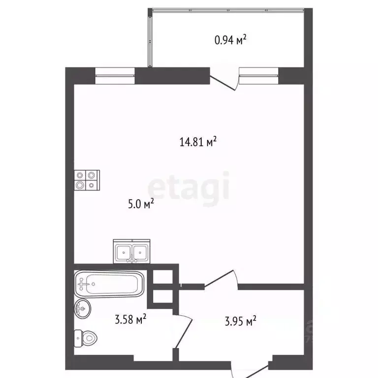Студия Ярославская область, Ярославль проезд 2-й Брагинский, 22 (28.28 ... - Фото 1