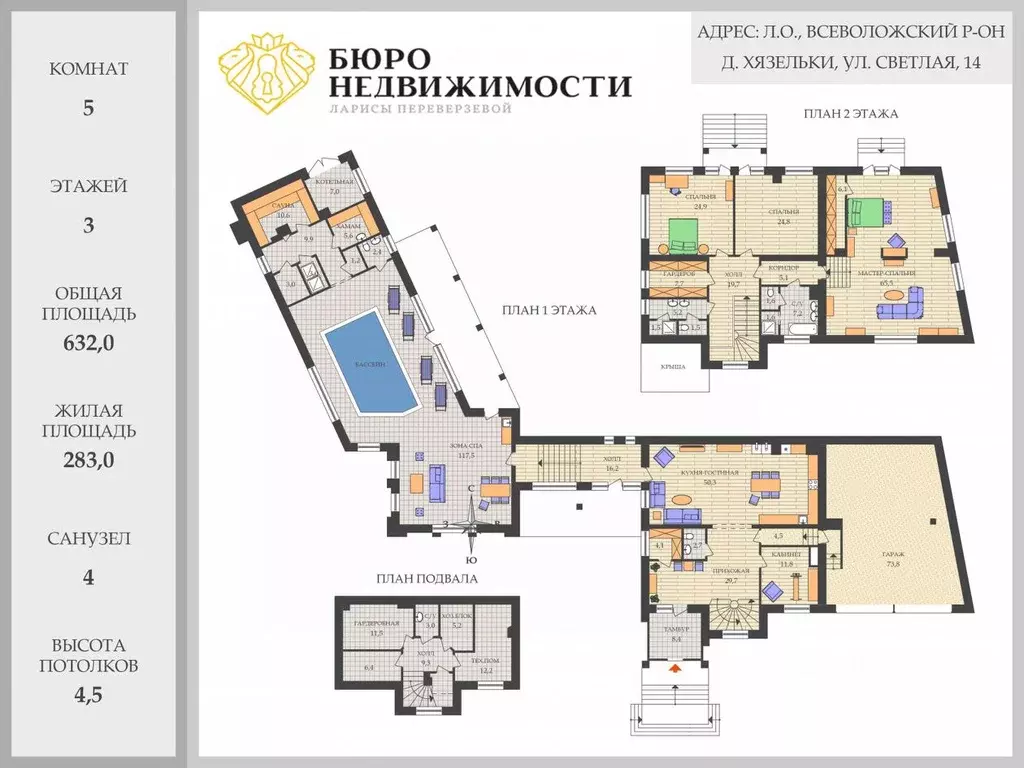 Дом в Ленинградская область, Всеволожский район, Колтушское городское ... - Фото 1