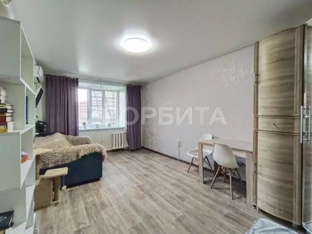 1-к кв. Тюменская область, Тюмень Олимпийская ул., 25 (25.8 м) - Фото 0