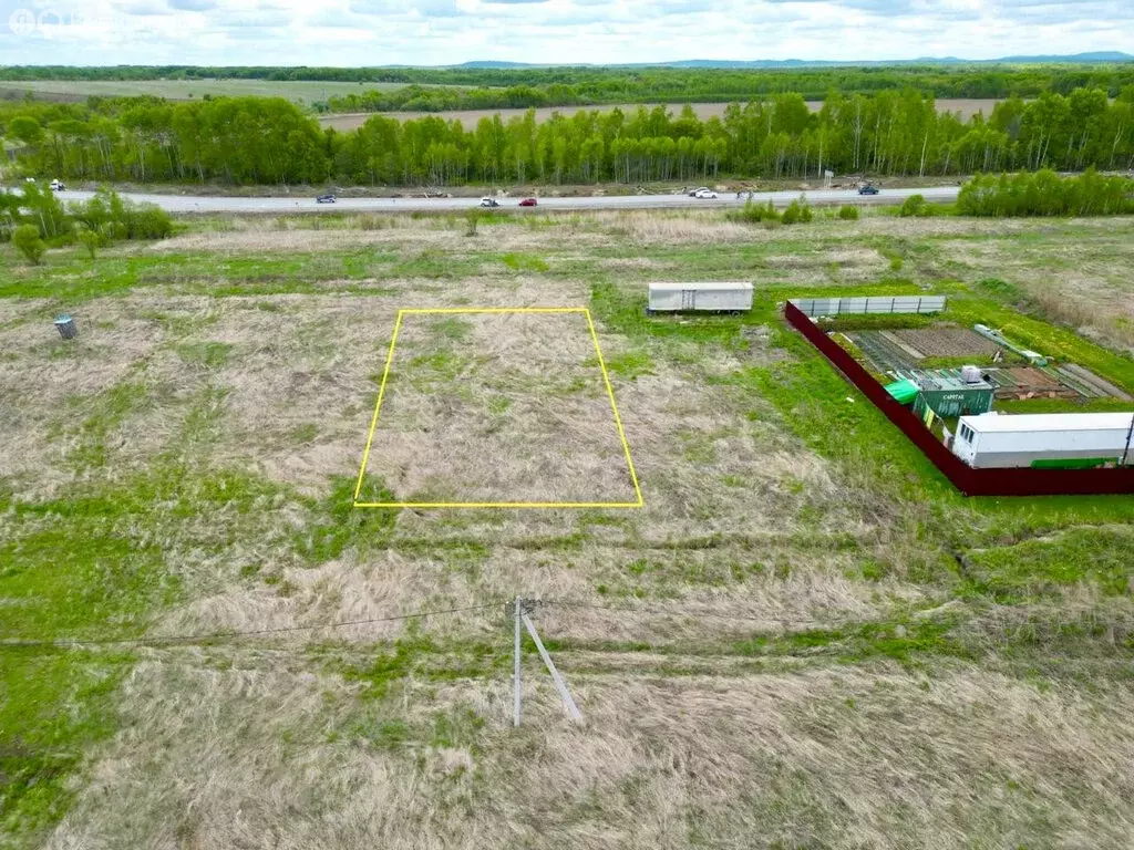 Участок в село Сергеевка, Заречная улица (10.6 м) - Фото 1