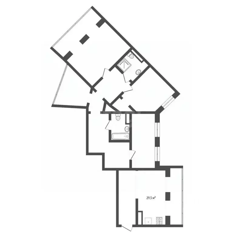 3-к кв. Тюменская область, Тюмень Широтная ул., 156/1 (145.1 м) - Фото 2