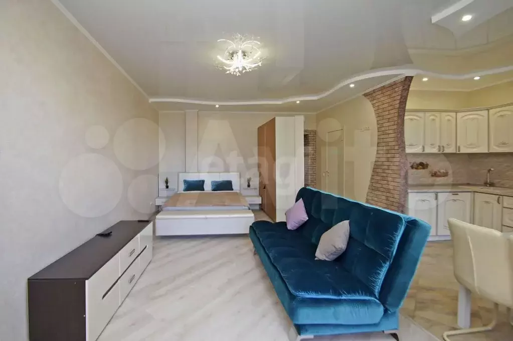 1-к. квартира, 40 м, 6/13 эт. - Фото 1