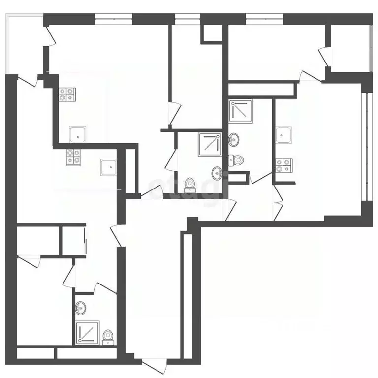 6-к кв. Крым, Ялта ул. Руданского, 8Б (150.0 м) - Фото 1