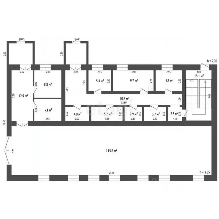 Офис в Мордовия, Саранск Строительная ул., 11 (20 м) - Фото 2