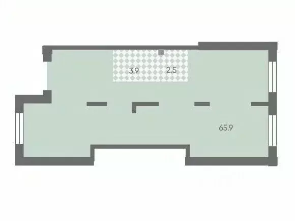 Офис в Санкт-Петербург пос. Шушары, Пулково Лэйк жилой комплекс (72 м) - Фото 1