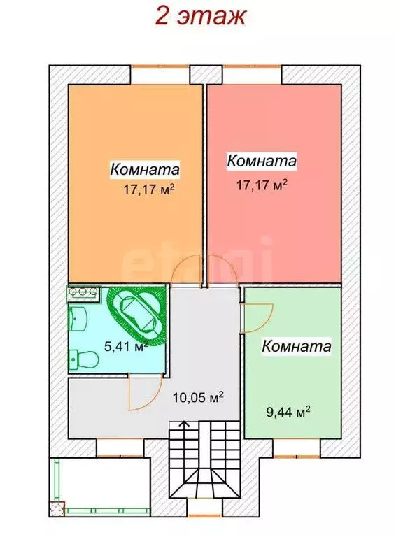 Дом в Тульская область, городской округ Тула, посёлок Придорожный (132 ... - Фото 2