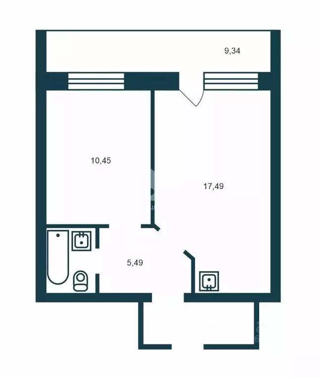1-к кв. Новосибирская область, Новосибирский район, Краснообск рп, 2-й ... - Фото 2