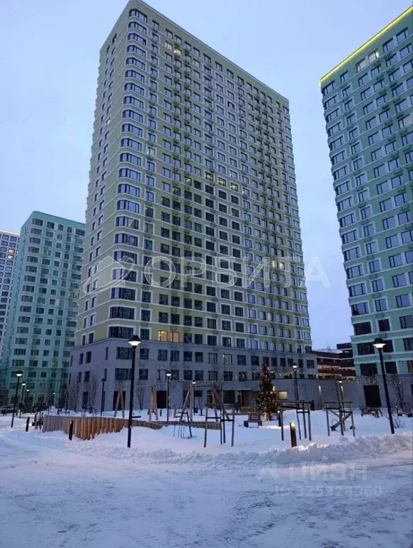 2-к кв. Тюменская область, Тюмень ул. Эльвиры Федоровой, 1к1 (52.7 м) - Фото 2