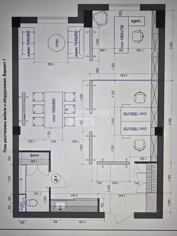 Офис в Тульская область, Тула ул. Фридриха Энгельса, 2 (68 м) - Фото 2