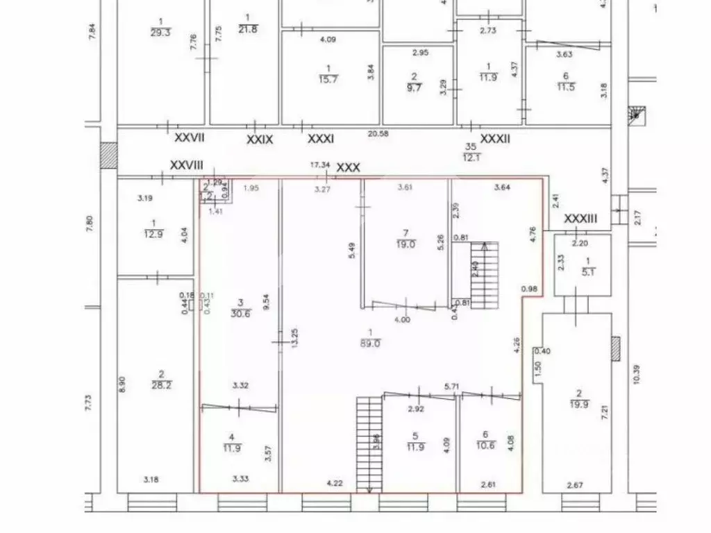 Помещение свободного назначения в Москва Холодильный пер., 3к1с3 (236 ... - Фото 2