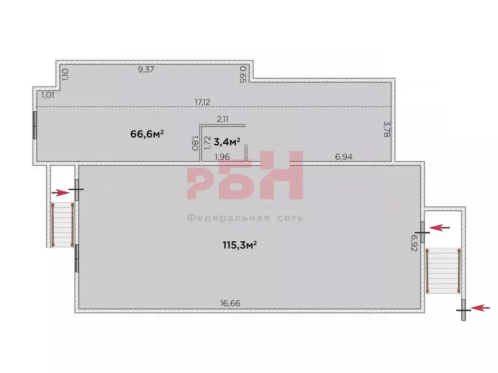 Помещение свободного назначения в Тюменская область, Тюмень ... - Фото 2